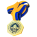 Медаль соревнований по пауэрлифтингу GPF